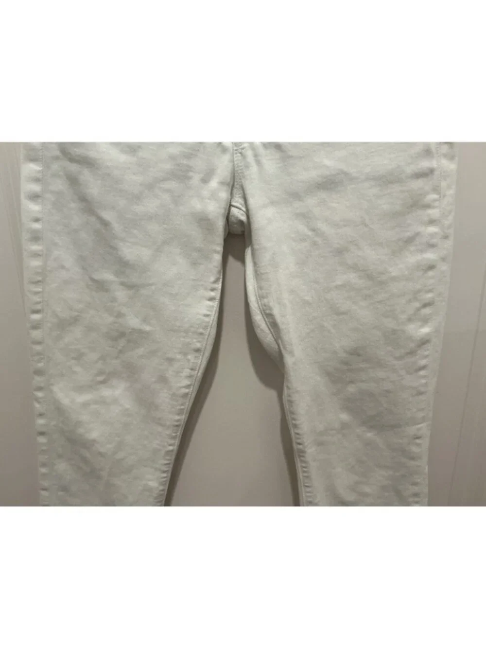 J. Crew White Jean Size 30 Women’s White 9” Mid-Rise Skinny Fit - Picture 3 of 11